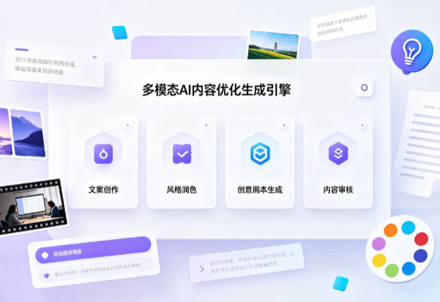 肇东市AI智能内容优化创新 多模态生成技术丰富数字内容创作生态