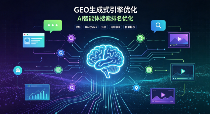 肇东市GEO 浪潮来袭：生成式引擎优化崛起，创作者争抢豆包、DeepSeek、元宝智能体流量入口